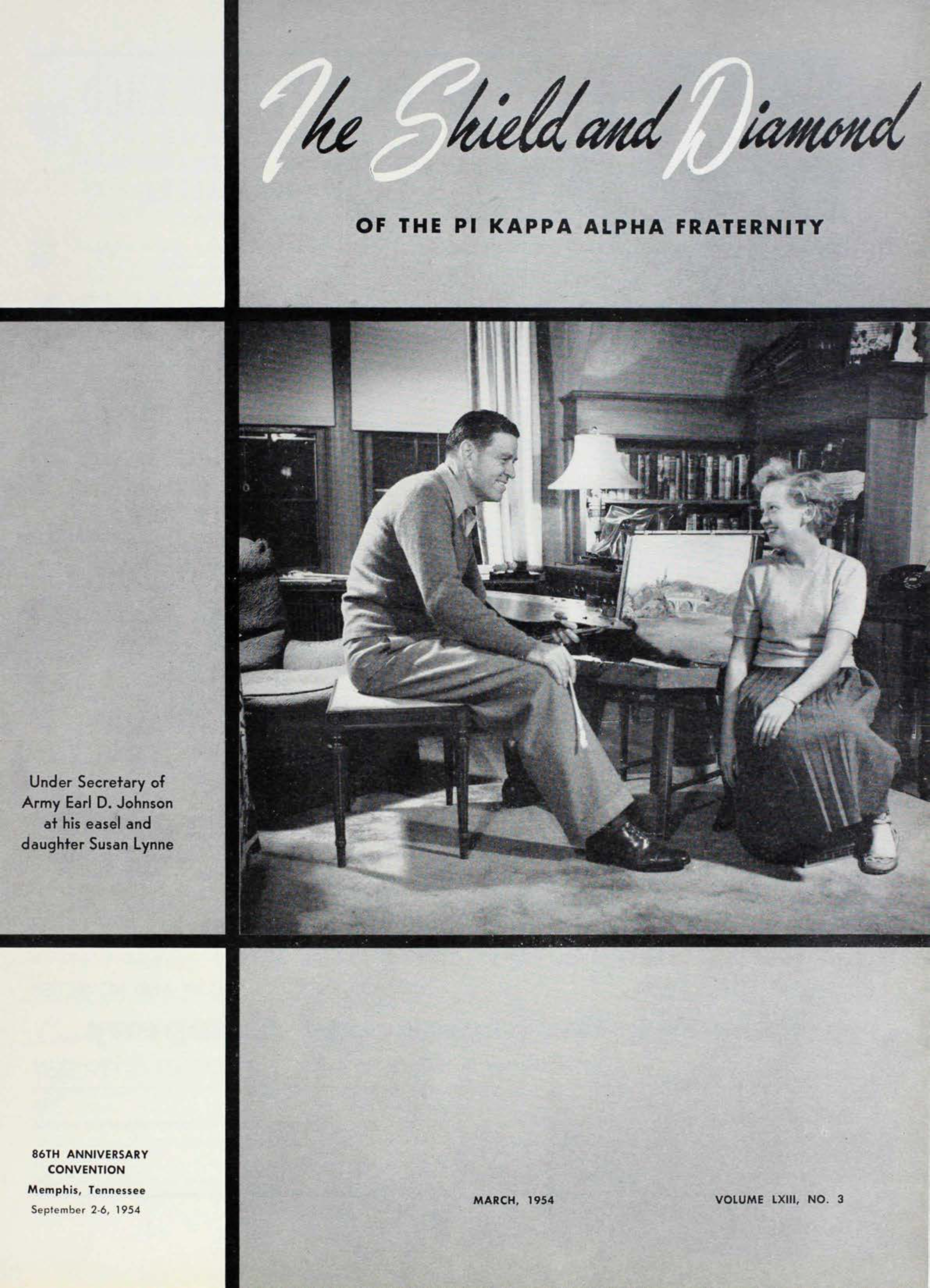 Shield and Diamond, Vol. 63, No. 3, March 1954